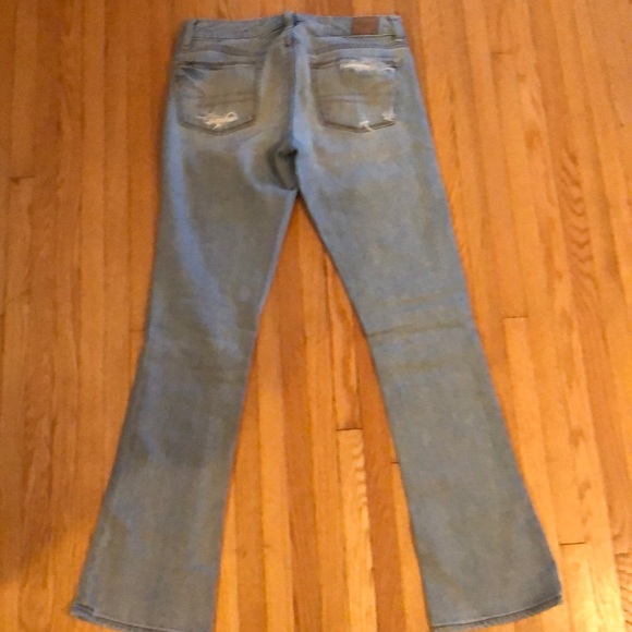 Distressed American eagle flared jeans - Picture 5 of 6